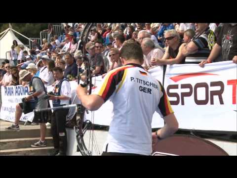 Vladas Sigauskas v Paul Titscher – compound men's bronze | Porec 2009 Archery World Cup S2