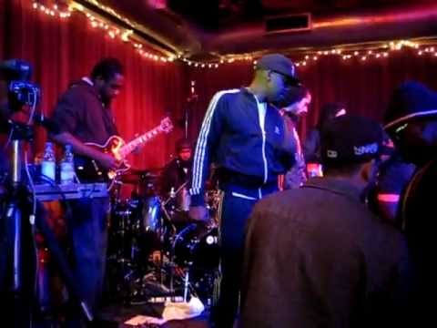 Andrae Carter solo with Nas & Damian Marley 'Africa Must Wake Up' KCRW 05.27.10