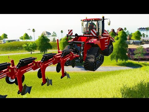 I Destroyed Farming With a 52,000,000 HP Tractor - Farming Simulator 19