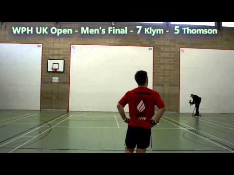WPH UK Wallball Open 2014, Men's Open Final: Klym vs. Thomson
