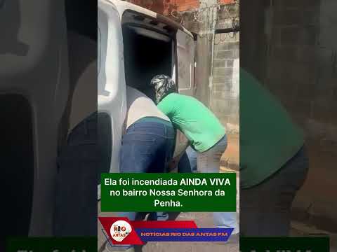 CACHORRINHA MORRE APÓS SER INCENDIADA #noticias #crueldade