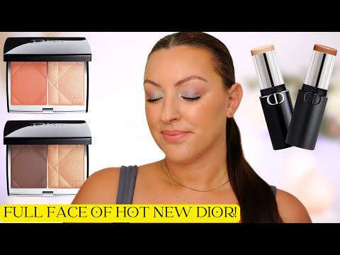 FULL FACE OF HOT NEW DIOR MAKEUP | What Is WORTH Our $$?