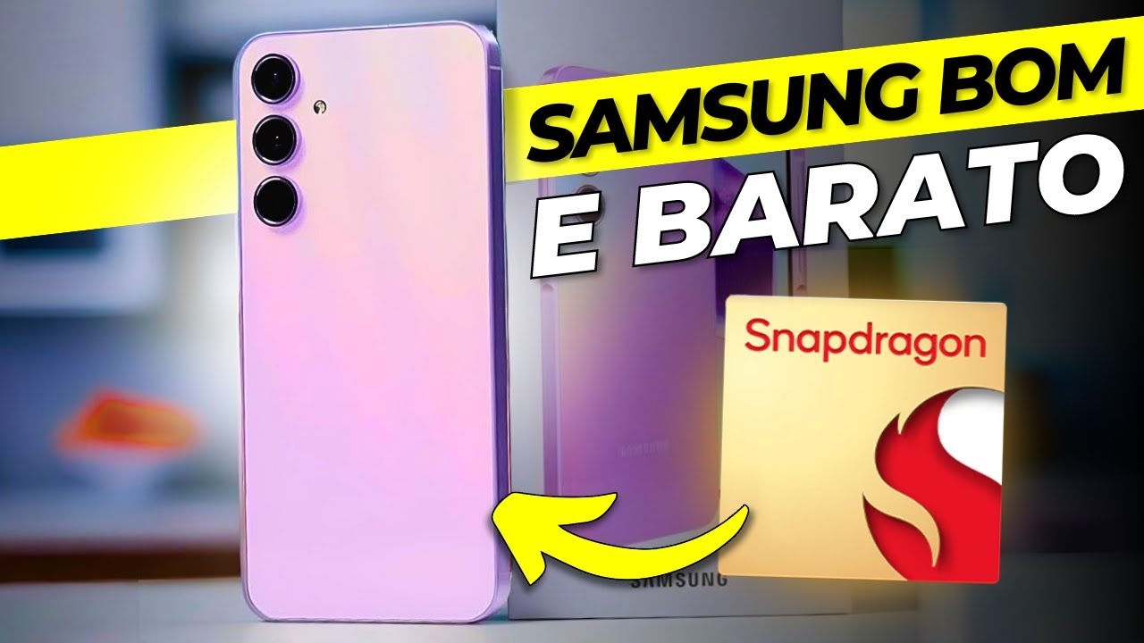 TOP 7 MELHORES Celulares SAMSUNG CUSTO BENEFÍCIO em 2024!!! - BOM e BARATO