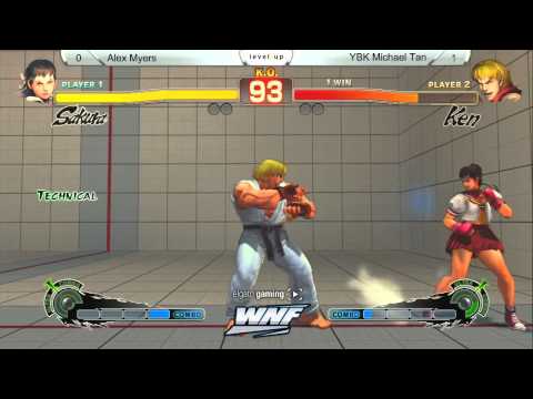 SSF4AE2012 Alex Myers vs YBK Michael Tan - WNF Pre SCR 2014
