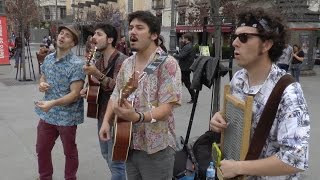 Blues Lee: &quot;One more chance with you&quot; - Busking in Madrid