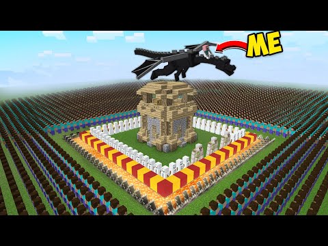 PSD1 - 100 Minecraft Players VS Best Defense Base in Minecraft 🔥🔥(3000 Rs Challenge!)