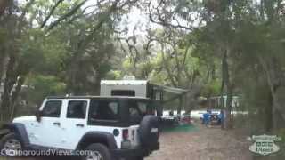 preview picture of video 'CampgroundViews.com - Fort Clinch State Park Amelia River Campground Fernandina Beach Florida FL'