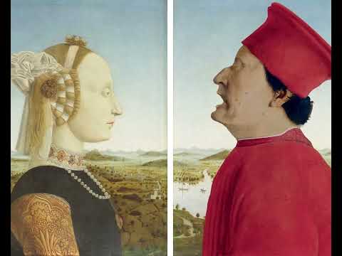 Animated Portrait of Federico da Montefeltro by Piero Della Francesca