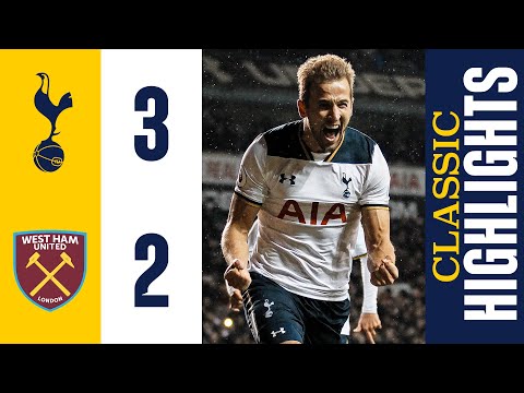 Harry Kane injury time double drama! // Tottenham Hotspur 3-2 West Ham // CLASSIC HIGHLIGHTS