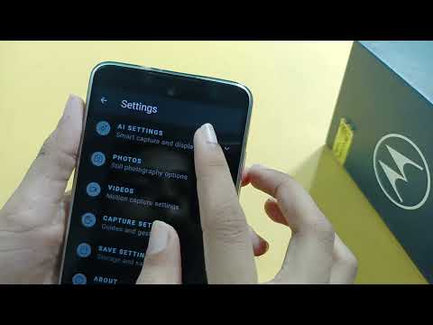 Moto g52 camera watermark setting | how to off watermark | watermark band kaise karen