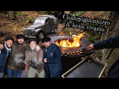 Mushroom farm & bon vivants 🍄🔥🍷 - Gueuleton