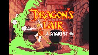 Dragon's Lair - Atari STe (1989) longplay