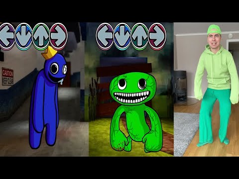 Jumbo Josh In Real Life  Vs Rainbow Friends But Friday Night Funkin Mod Roblox Garten Of Banban