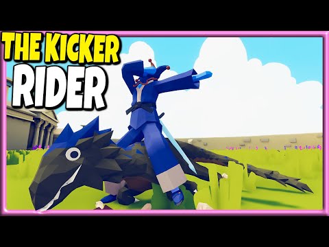 The Kicker Rider vs Every Faction - TABS Gameplay Unit Creator Update
