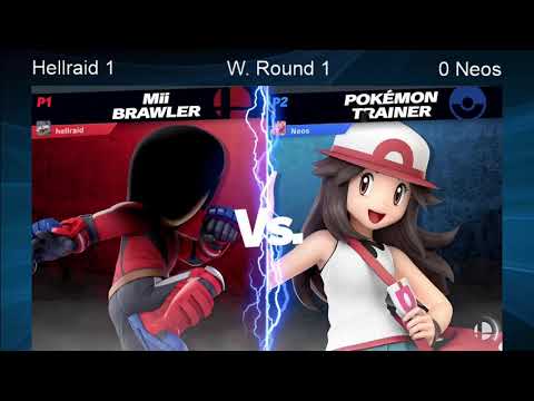 CWA Wifi Weekly 27 - Hellraid (Mii Brawler) vs Neos (Pokemon Trainer) Winners Round 1