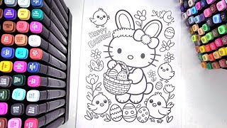 Satisfying | Cute Bunny & Chicks with Easter Eggs