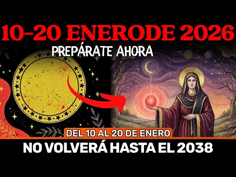 ¡SEMANA DECISIVA! 10-20 de Enero – ¡TU VIDA ENTRA EN UNA NUEVA ERA!