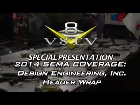 DEI Header Wrap How-To at SEMA 2014 V8TV Video
