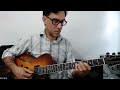 Frank Vignola's Blue Bossa Chord Progression Jam