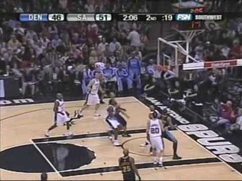 Allen Iverson 30pts vs Tim Duncan SA Spurs 07/08 NBA Season