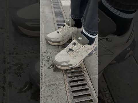 Чоловічі термо кросівки Salomon Skeleton з мембраною, зимові водонепроникні термо кросівки Соломон, зимове термо взуття В'єтнам - фото 1 - id-p2771444882