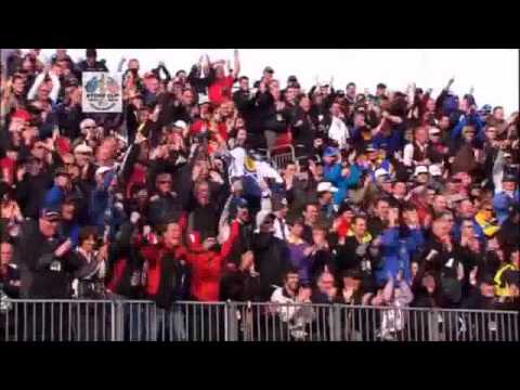 Ryder Cup 2010 Highlights Day 2 at Celtic Manor Resort, Wales.wmv