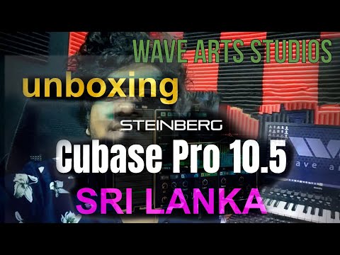 cubase 10.5 pro unboxing SINHALA