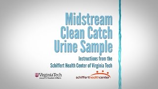 Midstream Clean Catch Urine Sample Collection