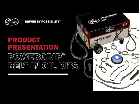 Gates PowerGrip™ Wet Timing Belt Kit: Complete & Confident Wet Belt System Maintenance