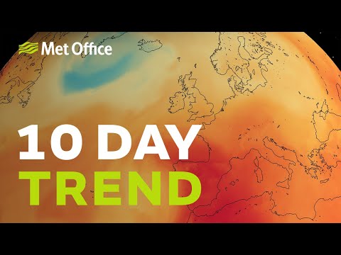 10 Day Trend - How will the hot spell end? 15/06/22