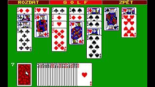 Sharp MZ-800 Game: Golf (Card game) (19xx)