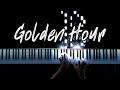 JVKE - Golden Hour (Piano Tutorial) - Cover