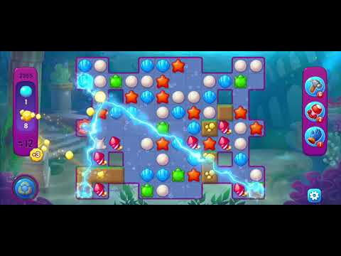 Fishdom gameplay level 2355