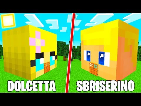 CASA SBRISERINO CONTRO CASA DOLCINA su Minecraft!!