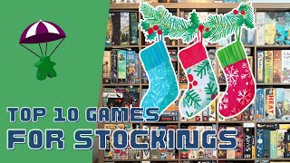 Top 10 Stocking Stuffer Board Games