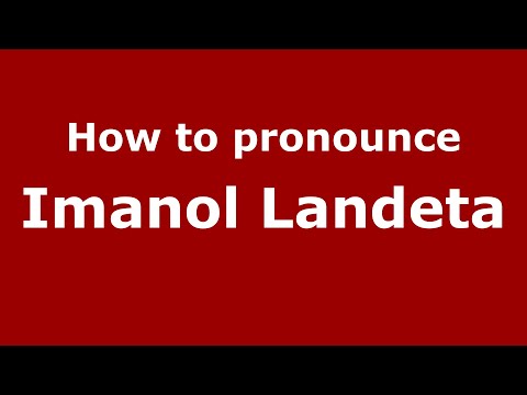 How to pronounce Imanol Landeta (Mexico/Mexican Spanish) - PronounceNames.com