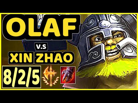 DON ARTS (OLAF) vs XIN ZHAO - 8/2/5 KDA JUNGLE GAMEPLAY - EUW Ranked GRANDMASTER