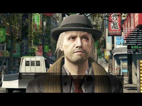 Yakuza 0 Speedrun (NG+ Any%, Easy) in 3:40:01