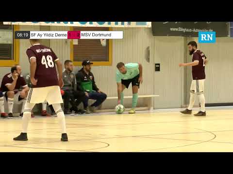2.Tag Vorrunde, Halle Wellinghofen, SF Ay Yildiz Derne vs. MSV Dortmund