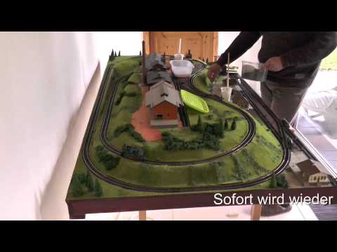 Modellbahn Bau der Anlage M116 in voller Länge Teil 59