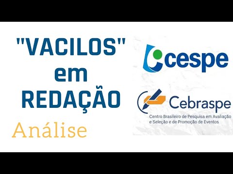REDAÇÃO CESPE 2020: "Vacilos" que te fazem perder MUITOS PONTOS