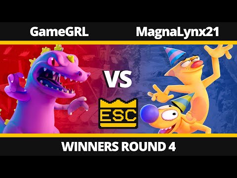 ESC 17 Winners Round 4 - GameGRL (Reptar) Vs. MagnaLynx21 (CatDog) - Nickelodeon All-Star Brawl