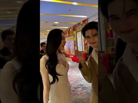 They're so cute🥰#หลิงหลิงคอง #linglingkwong #tor #jeff #cartier