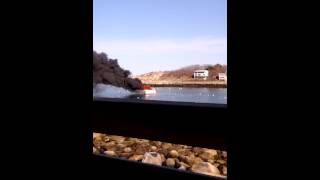 preview picture of video 'Rockport, MA Lobster Boat Fire and Explosion'