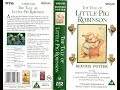 Beatrix Potter S The Tale Of Little Pig Robinson 1991 UK VHS