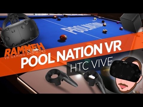 Fudging around in Pool Nation VR | HTC VIVE