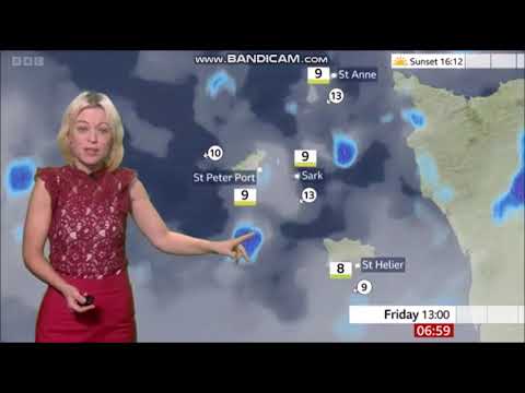 Bee Tucker Weather presenter on BBC Spotlight