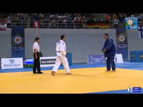 Judo 2014 European Championships Cadets: Jusufi (GER) - Akimenko (LAT) [-90kg] rep