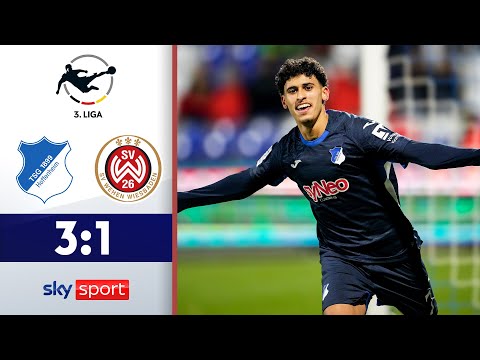 Hoffenheim gewinnt Verfolgerduell! | TSG Hoffenheim II - SV Wehen-Wiesbaden | Highlights - 3. Liga