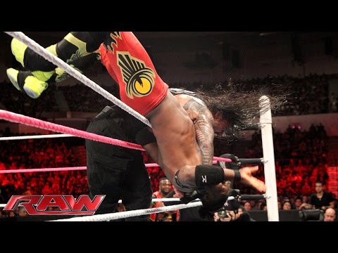 Roman Reigns vs. Kofi Kingston: Raw, October 26, 2015